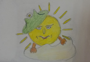 Моднявое солнышко от кутюрье от Ночи Йоля!