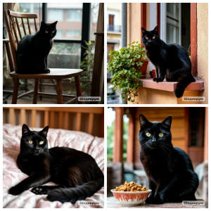 Чёрный кот