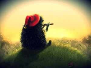 Один в поле Ежик