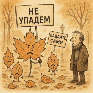 Желтый лист встревожен
